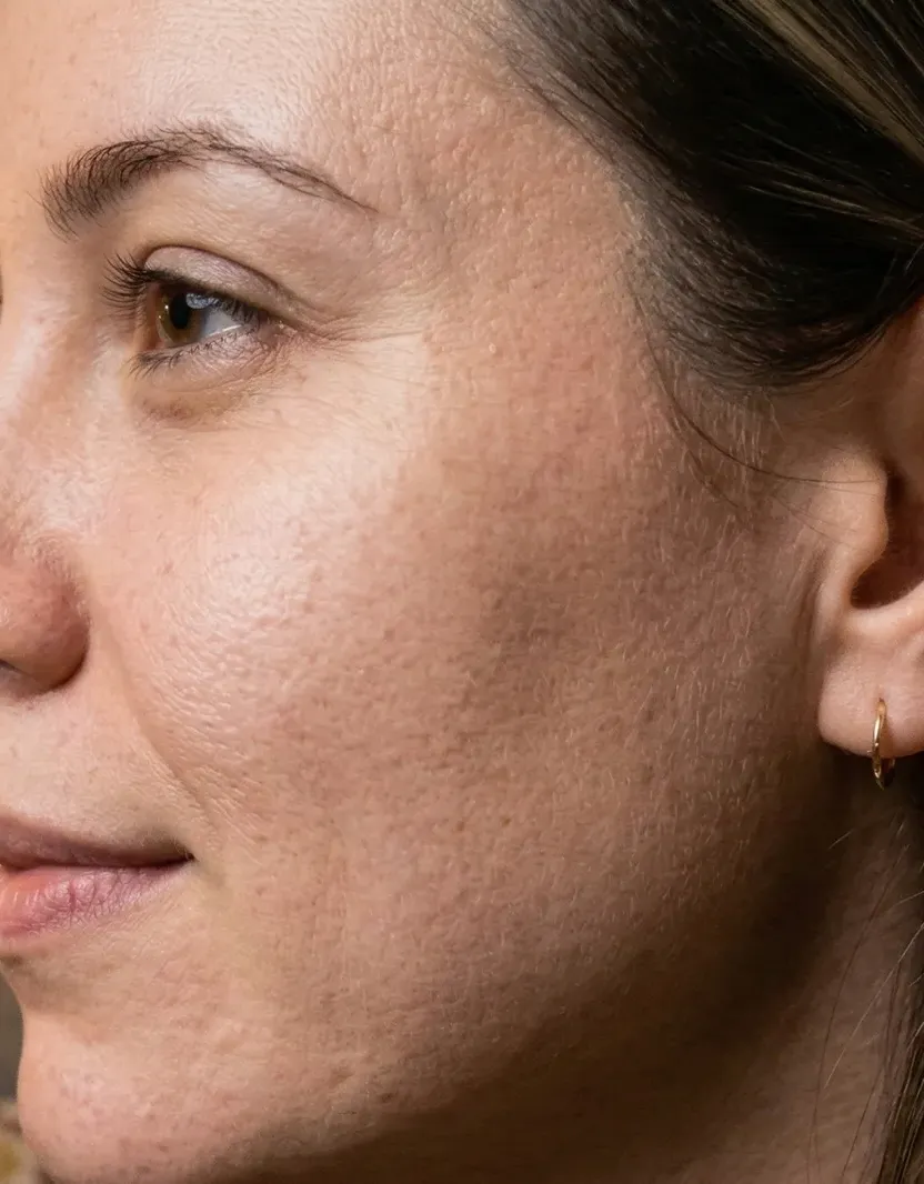 Vanessa K. — resultado com Sérum Antiacne